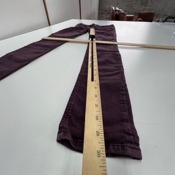 Rag & Bone Jeans Womens 25 Purple Skinny Stretch Style Mid Rise Pants - Picture 10 of 10